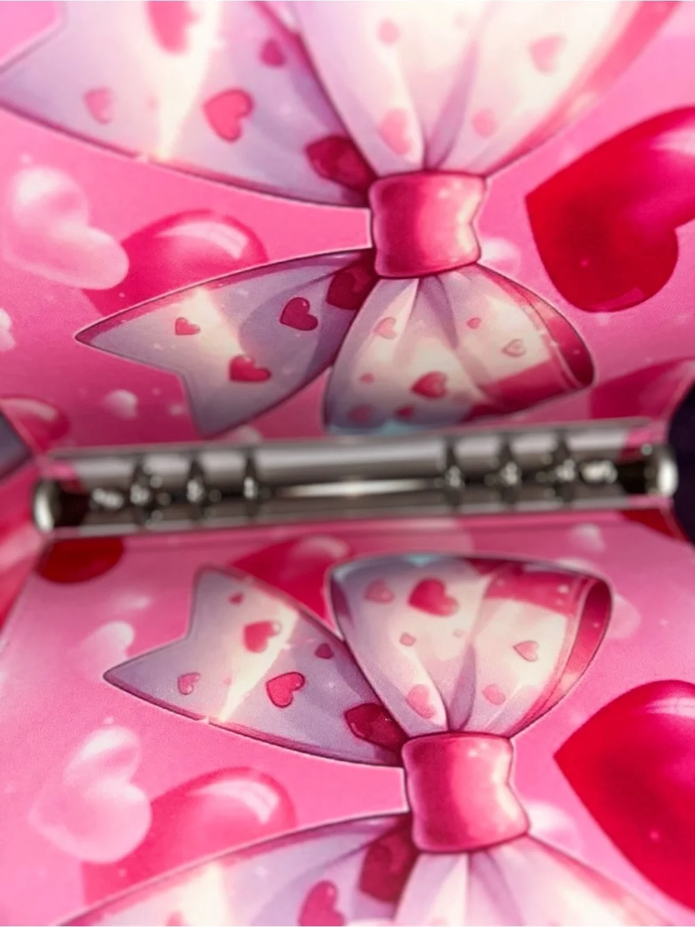 Pink Bow Stationery Set